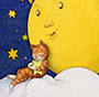 Illustration / Bilderbuch: Mond, Katze