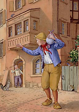 Illustration für Maerchen: Hans im Glueck