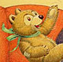 Kinderbuchillustration Teddy-tanzt