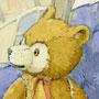 Aquarell Teddy