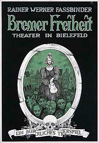 Illustration Bremer Freiheit: Theaterplakat 